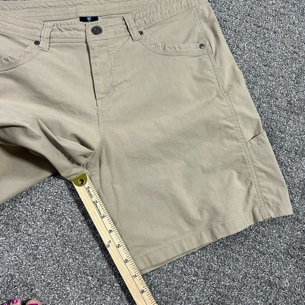 KÜHL Beige Splash Shorts -Women's 12-Hiking Outdoor 6.5